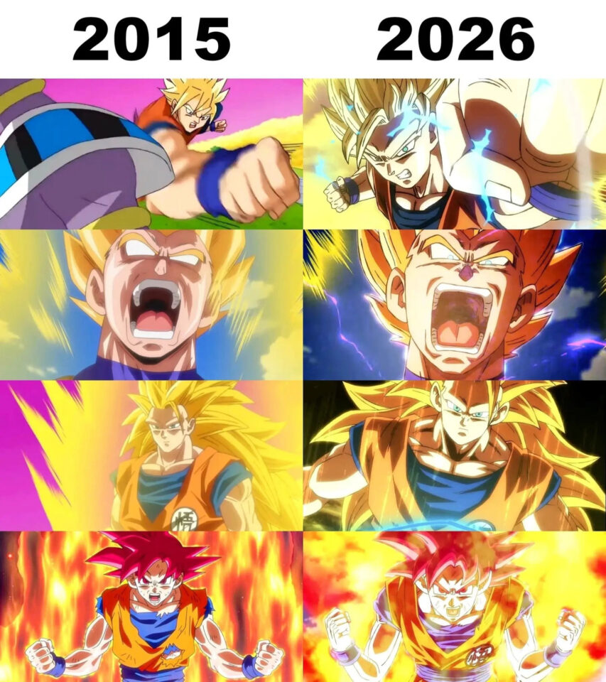 Comparativa animación Dragon Ball Super episodio 5 vs Remake 2026