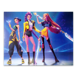 Poster K-pop Demon Hunters